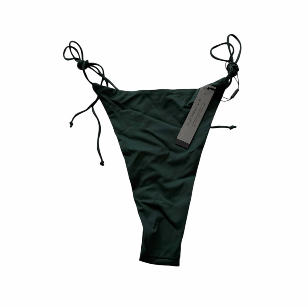 Myraswim Nyah Green Palm Bikini Bottoms S/M